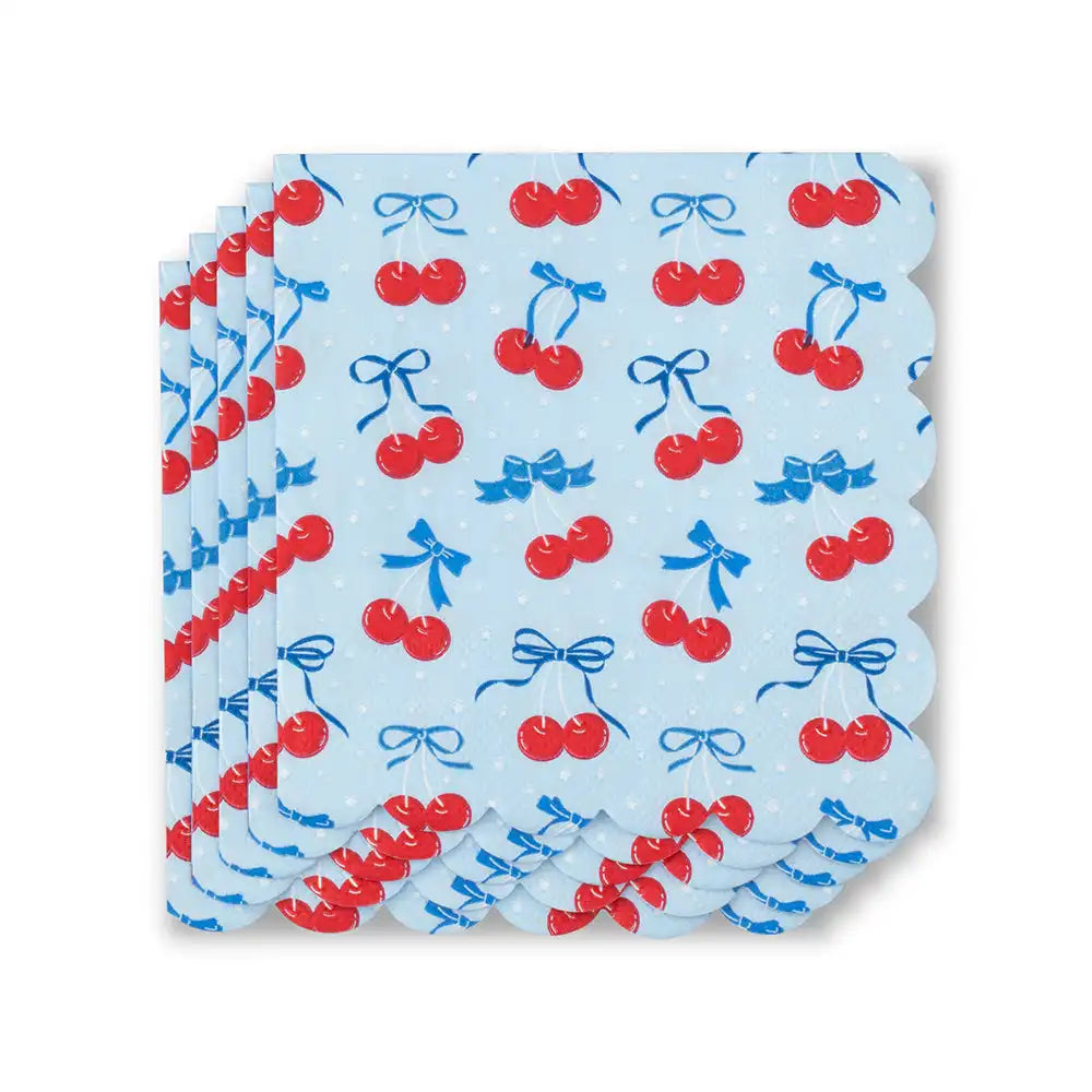 Cherry Pop Cocktail Napkins
