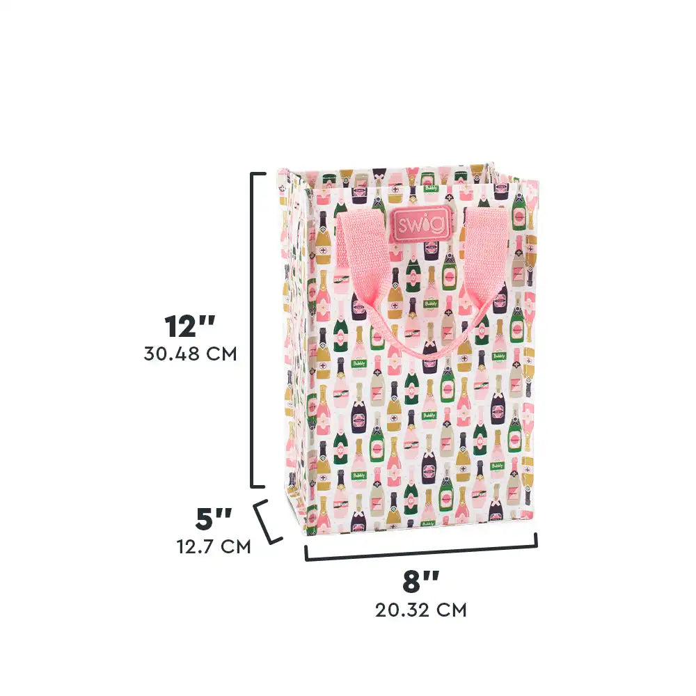 Bubbly Tall Reusable Gift Bag