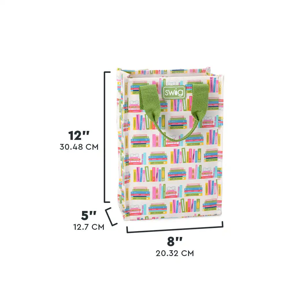 Book Club Tall Reusable Gift Bag