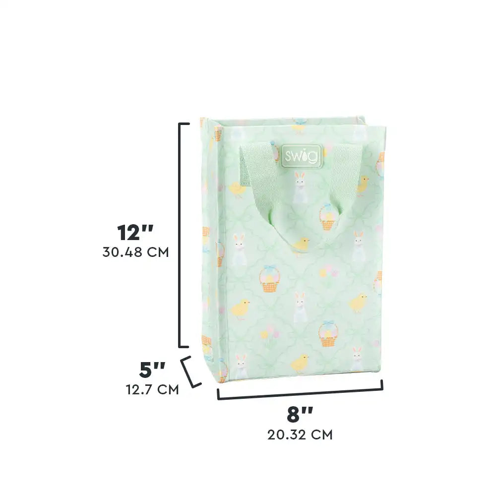 Hoppy Easter Tall Reusable Gift Bag