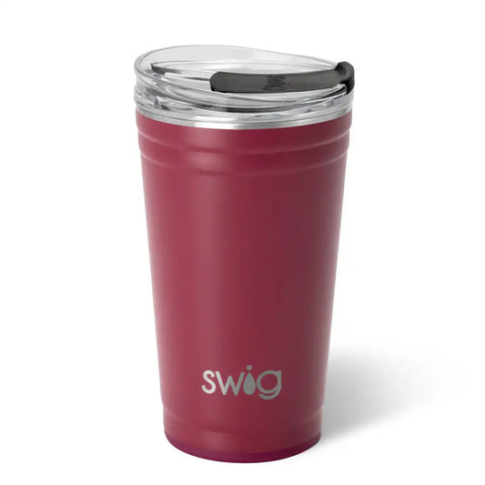 Maroon Party Cup 24oz