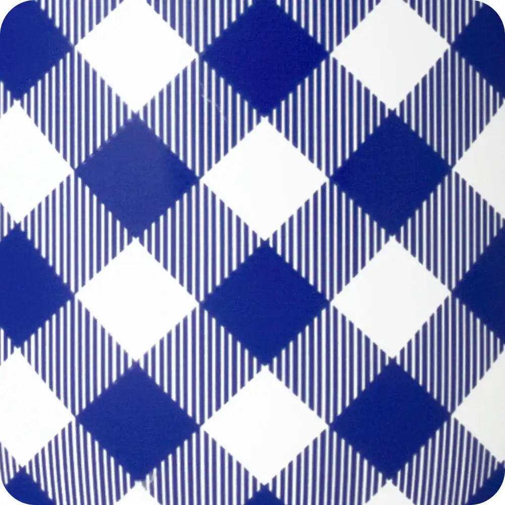 Gameday Gingham Royal Party Cup 24oz