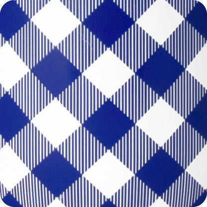 Gameday Gingham Royal Party Cup 24oz