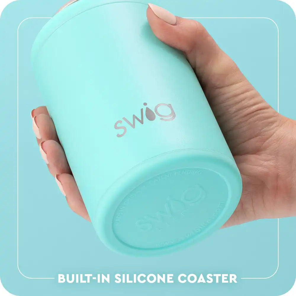 White Golf Ball Can + Bottle Cooler 12oz