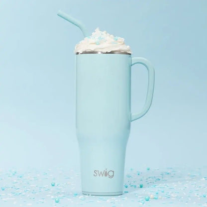 Shimmer Aquamarine Mega Mug 40oz
