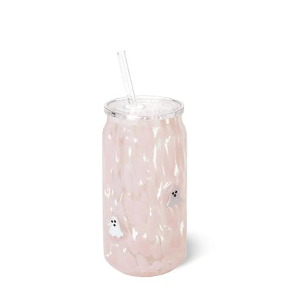 Ghost Charm Soda Glass 16oz
