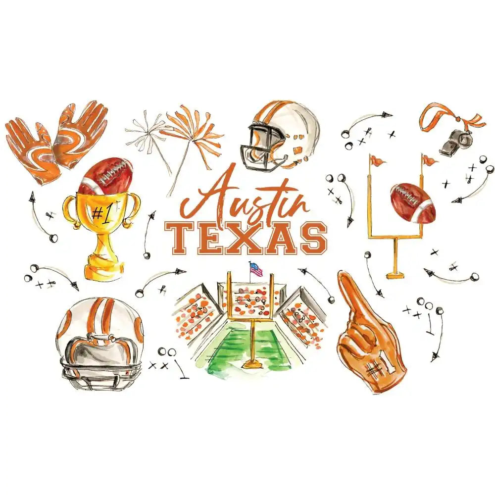 Tailgates in Austin Party Cup 24oz