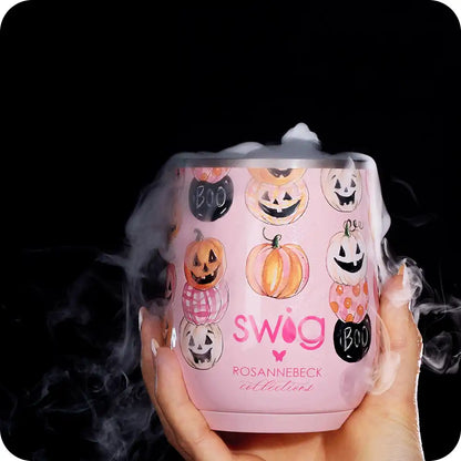 Pumpkin Stacks Stemless Wine 12oz