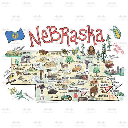 Nebraska Mega Mug 40oz