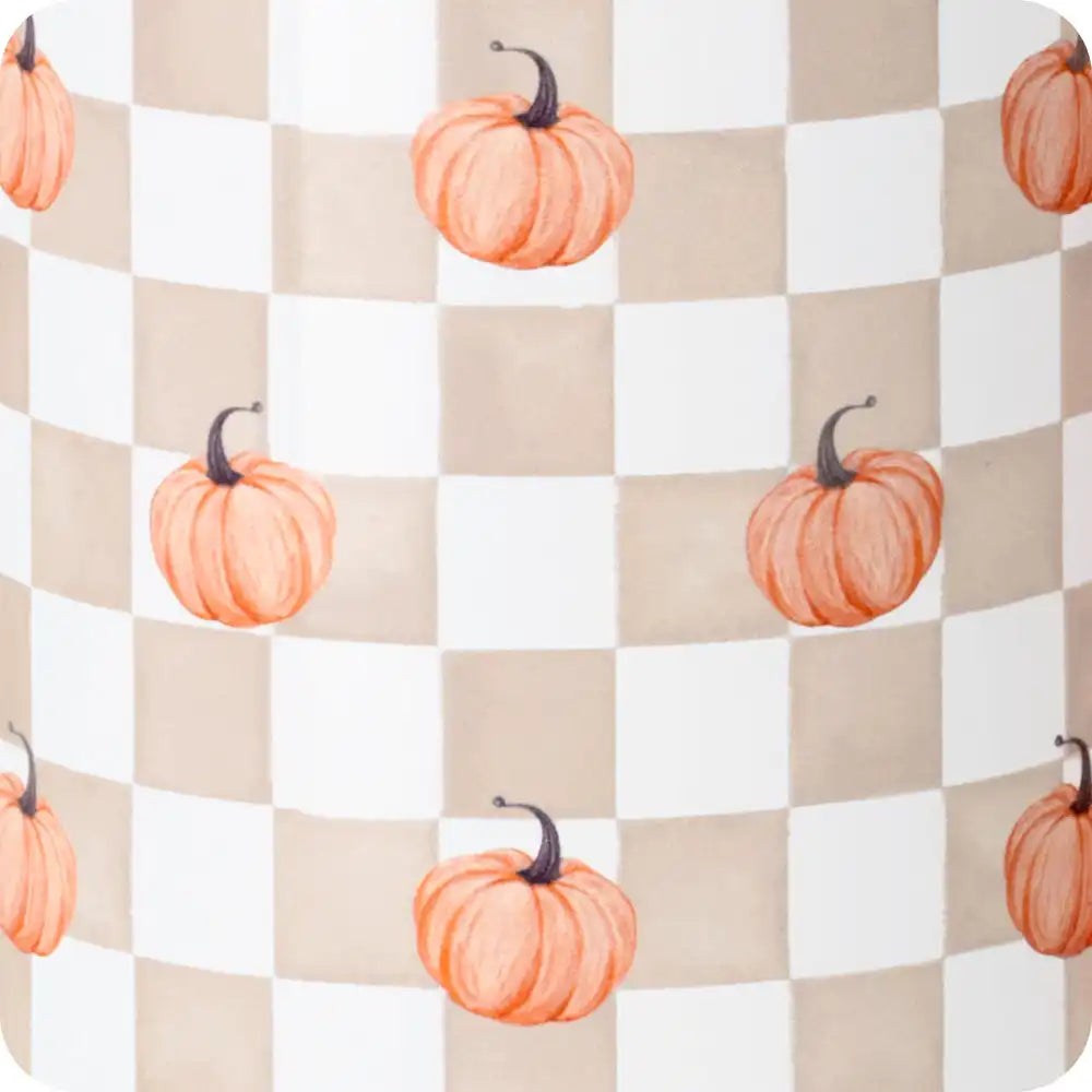 Pumpkin Check Travel Mug 22oz
