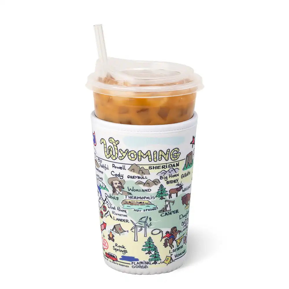 Wyoming Medium Iced Cup Coolie