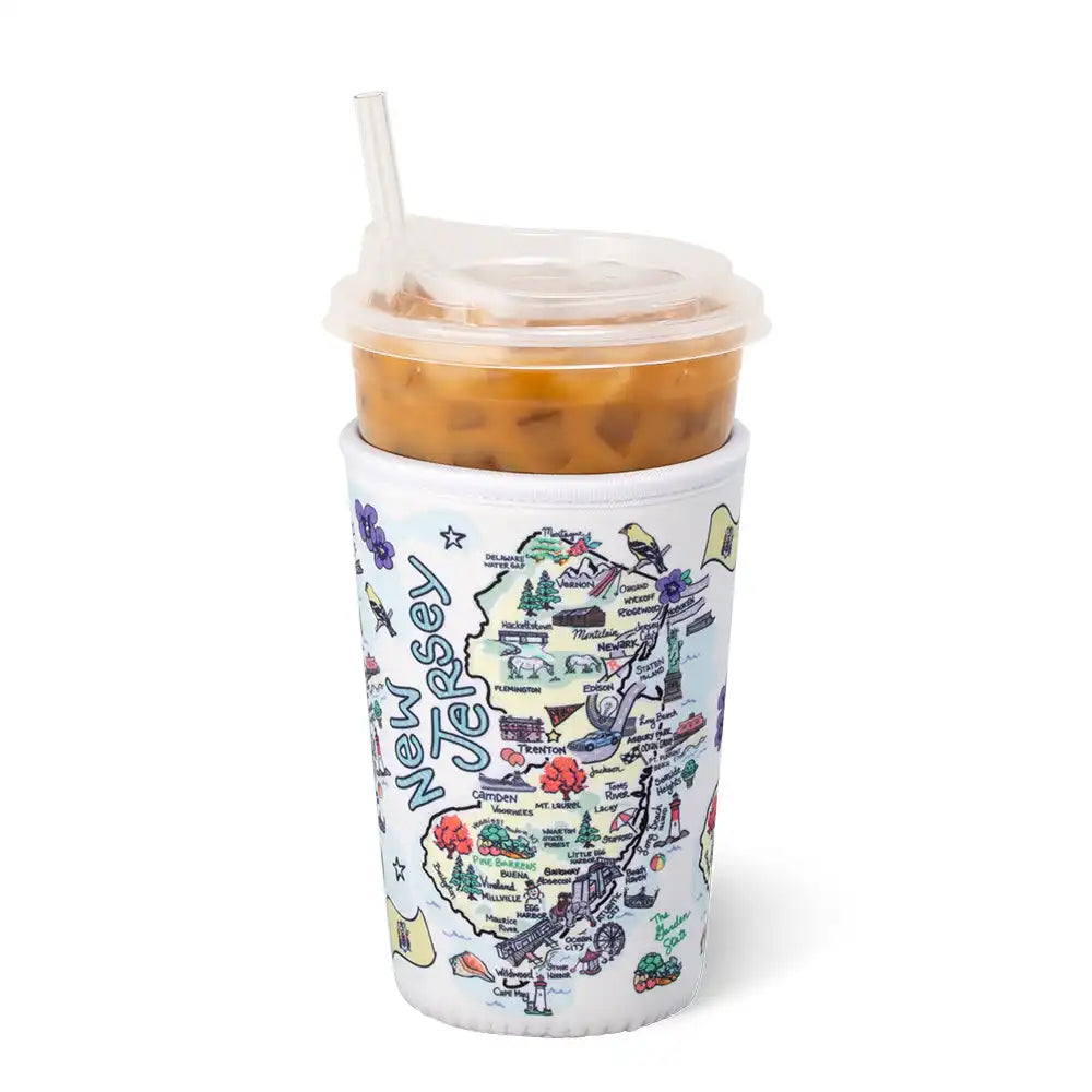 New Jersey Medium Iced Cup Coolie