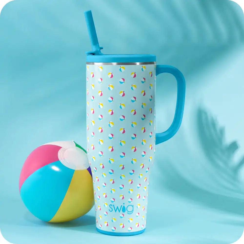 Beach Balls Mega Mug 40oz