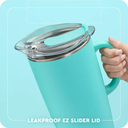 Shimmer Periwinkle Party Pitcher 64oz