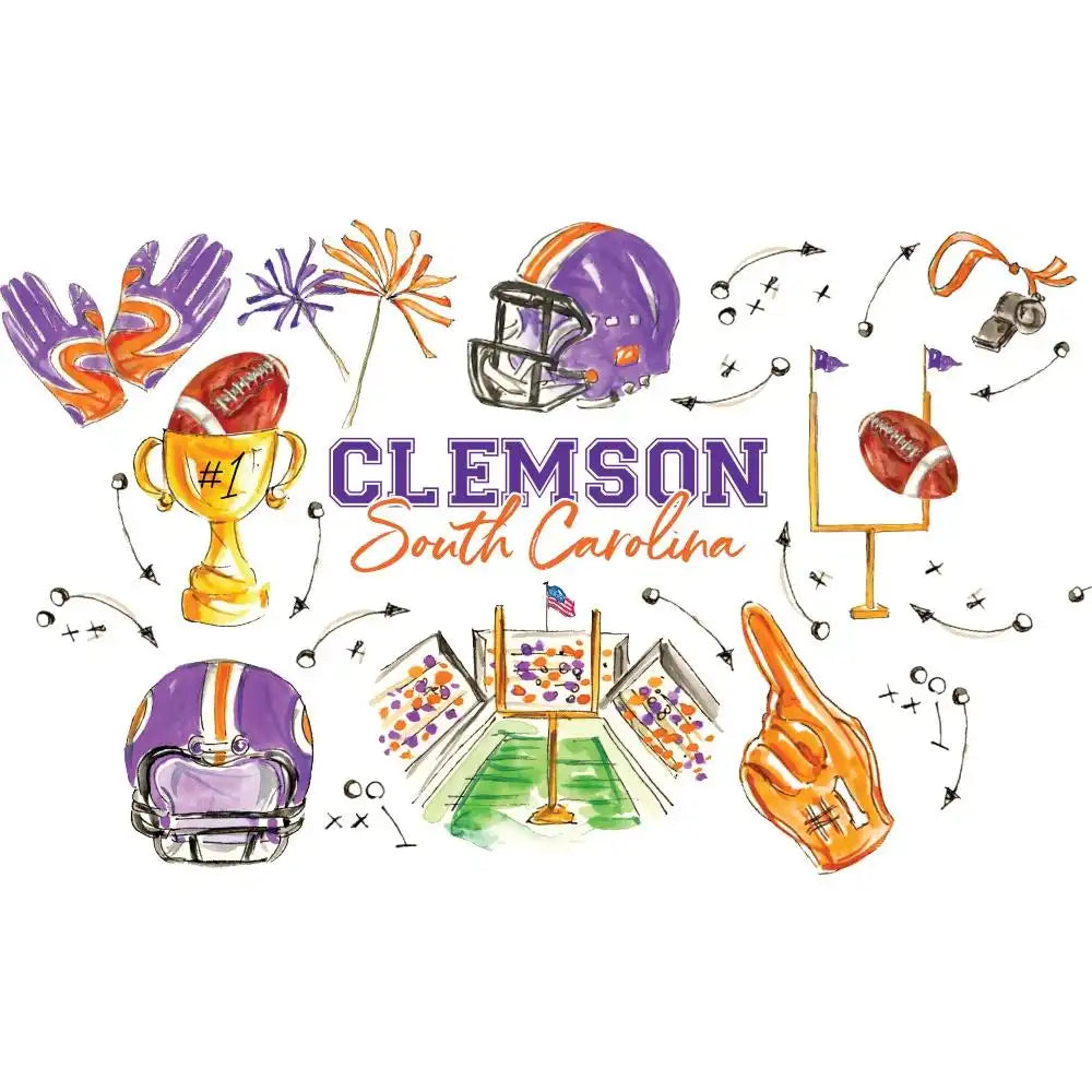 Tailgates in Clemson Mega Mug 40oz