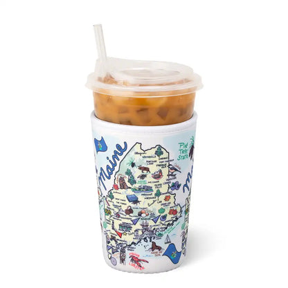 Maine Medium Iced Cup Coolie