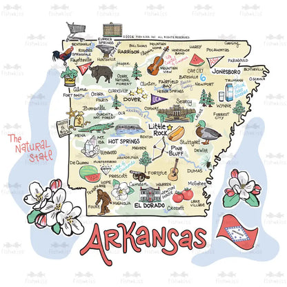 Arkansas Tumbler 22oz