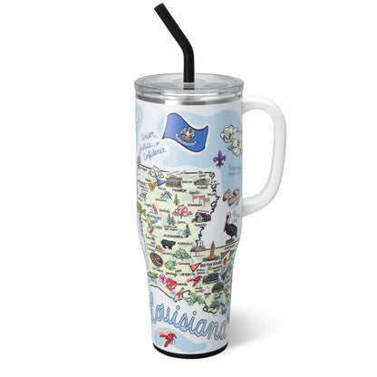 Louisiana Mega Mug 40oz