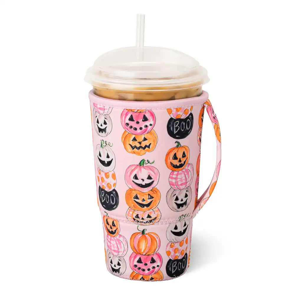 Pumpkin Stacks Large Iced Cup Coolie
