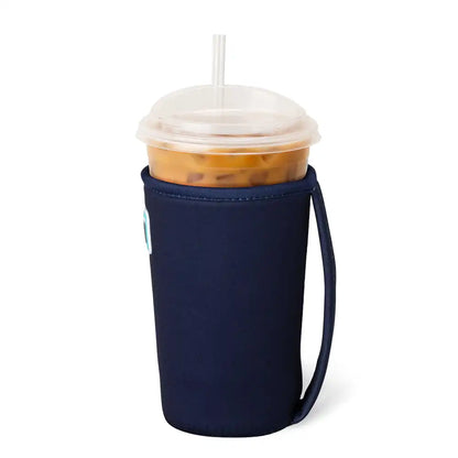 Navy Medium Iced Cup Coolie