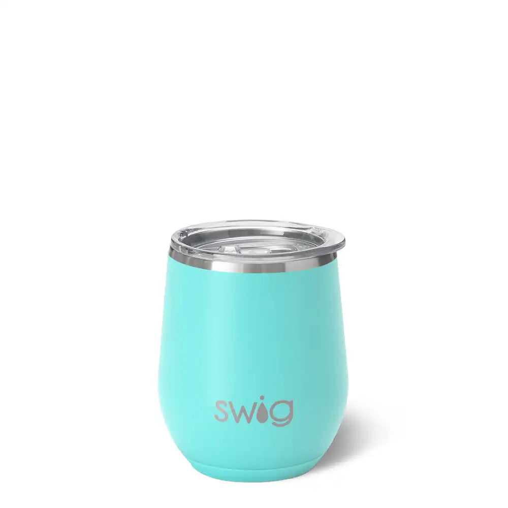 Aqua Stemless Wine 12oz