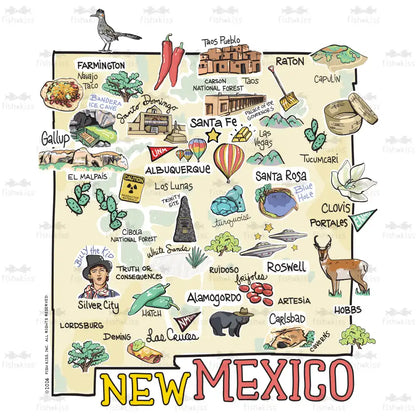 New Mexico Mega Mug 40oz