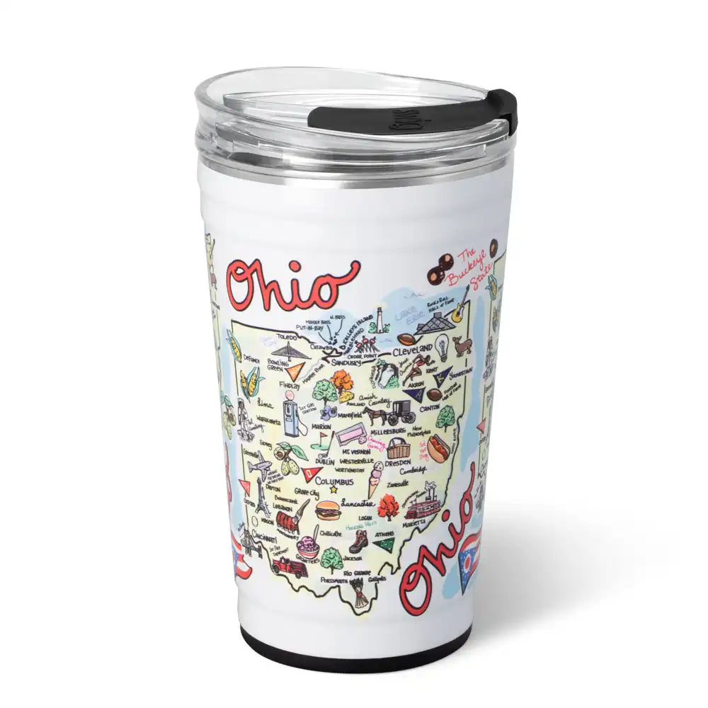 Ohio Party Cup 24oz