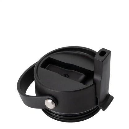 Black Flip + Sip Cap 12oz Slim Tumbler