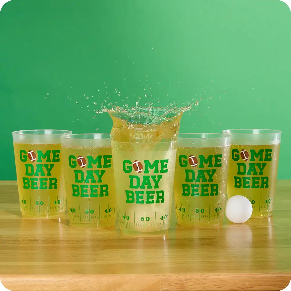 Tailgates in Oxford Frost Flex Cup 20oz (Set of 8)
