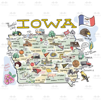 Iowa Mega Mug 40oz