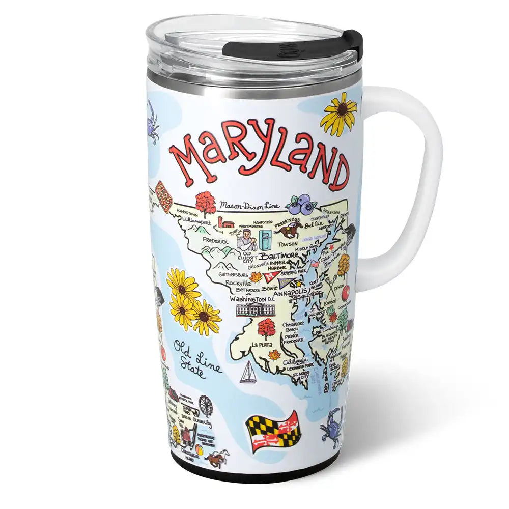 Maryland Travel Mug 22oz