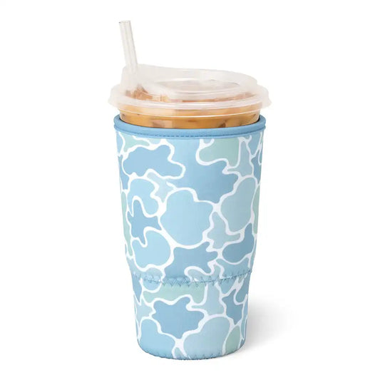 Saltwater Camo Large Iced Cup Coolie
