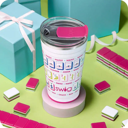 Mahjong Tiles Party Cup 24oz