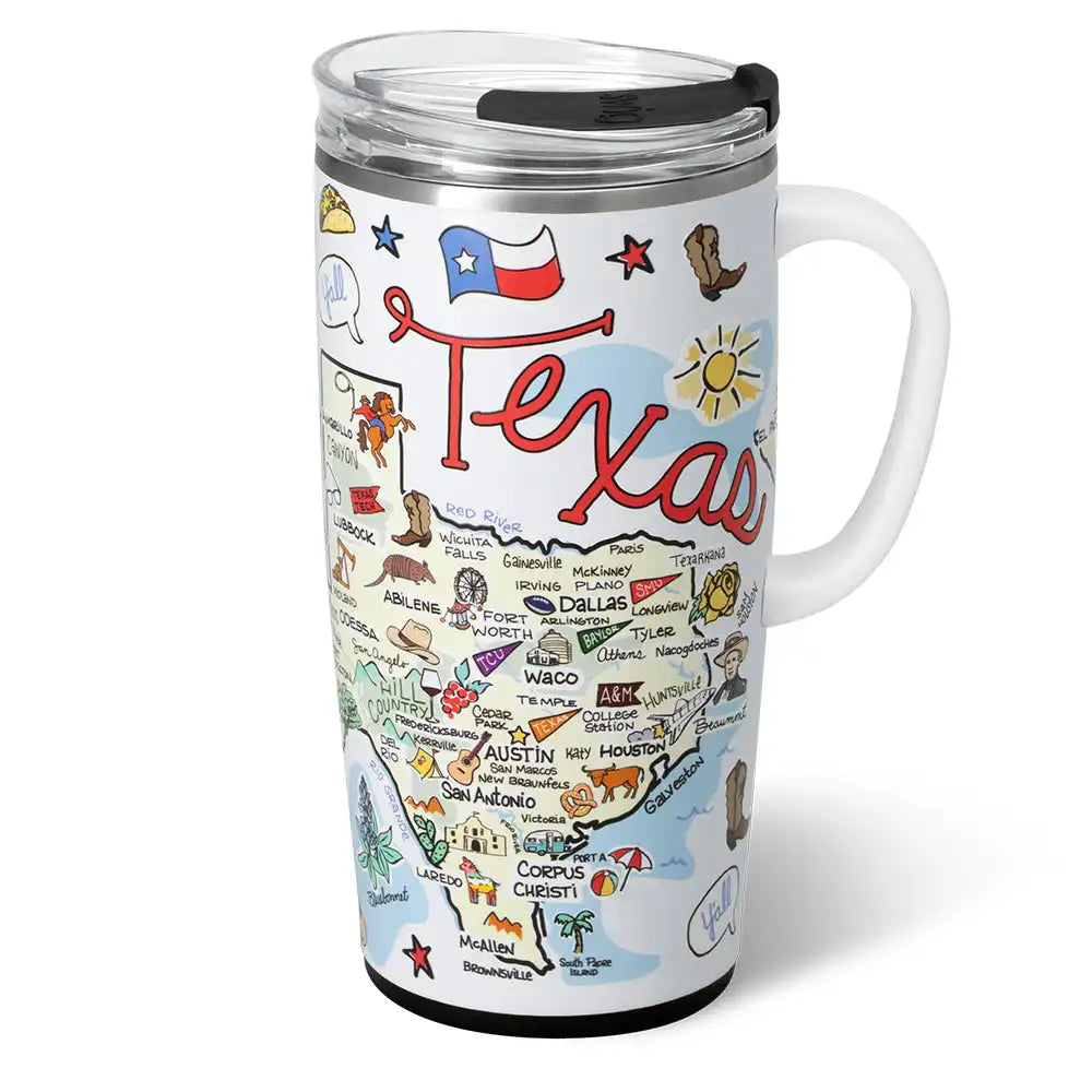Texas Travel Mug 22oz
