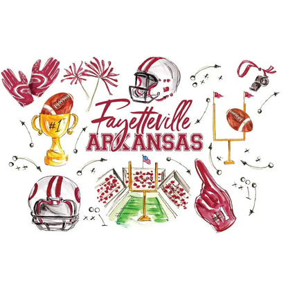 Tailgates in Fayetteville Medium Iced Cup Coolie