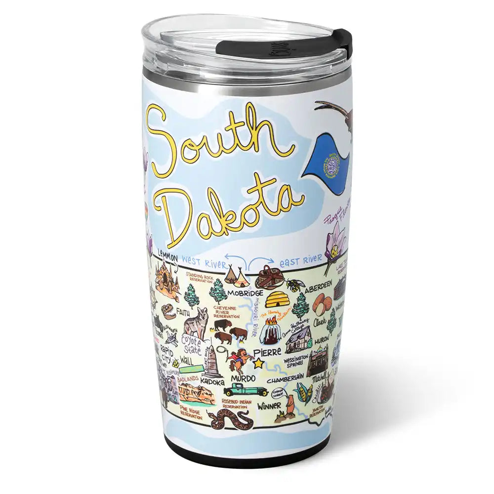 South Dakota Tumbler 22oz