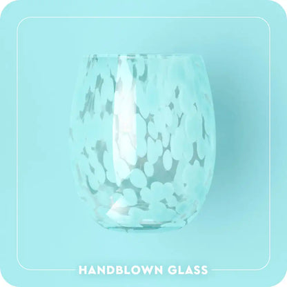 Ghost Charm Wine Glass 17oz