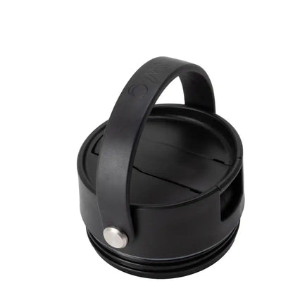 Black Flip + Sip Cap 12oz Slim Tumbler