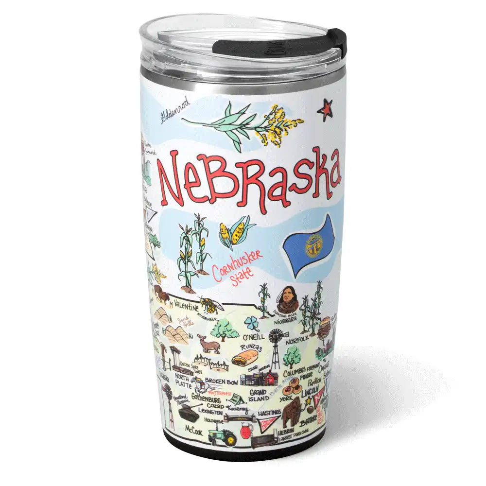 Nebraska Tumbler 22oz