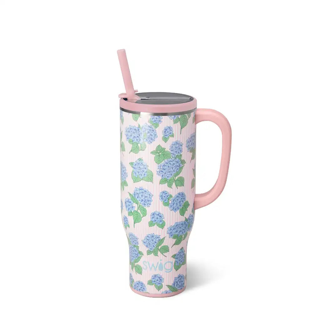 Hydrangeas Mega Mug 30oz