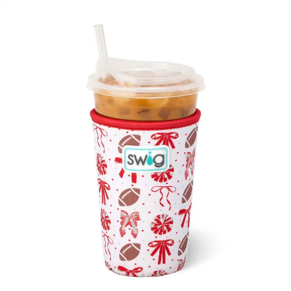 We've Got Spirit Red + Grey Medium Iced Cup Coolie