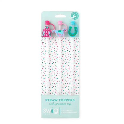 Go Baby Go Straw Topper Set