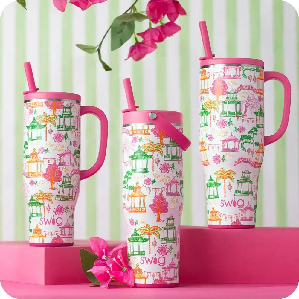 Pagoda Paradise Mega Mug 30oz