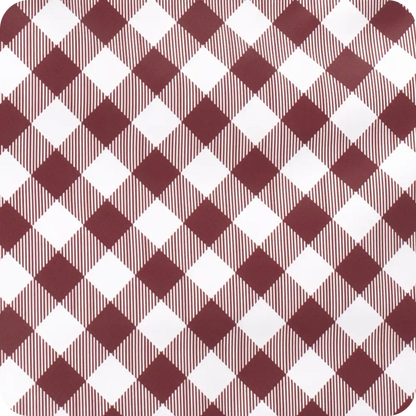 Gameday Gingham Maroon Lunchi Lunch Bag