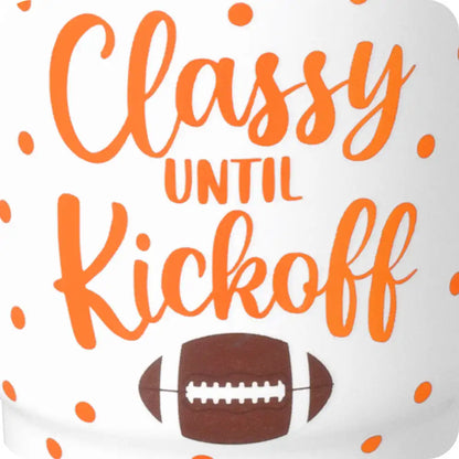 Classy 'Til Kickoff Orange Swig Shot 2oz
