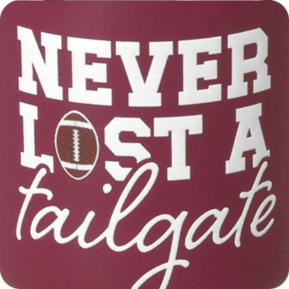 Never Lost a Tailgate Maroon Swig Shot 2oz