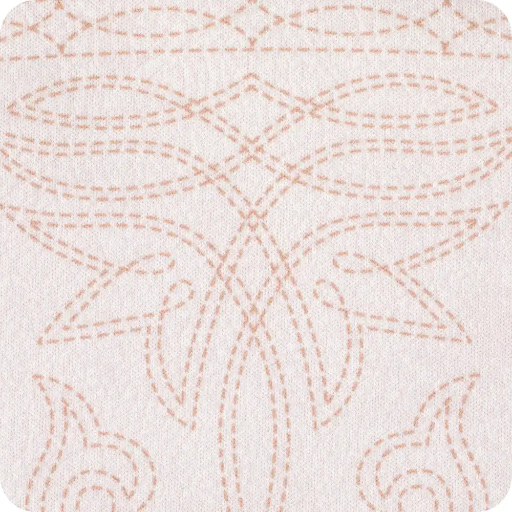 Saddle Stitch Cream Medium Iced Cup Coolie