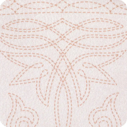 Saddle Stitch Cream Medium Iced Cup Coolie