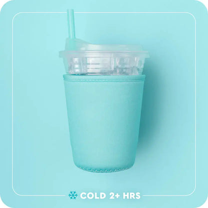 Gameday Gingham Maroon Small Iced Cup Coolie