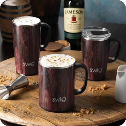 Bourbon Barrel Large Camper Mug 24oz